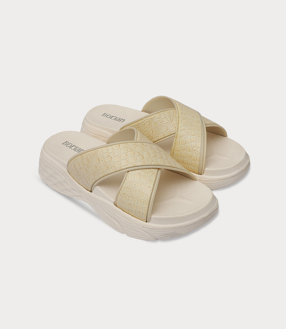 Women Comfort Slipper-IVORY