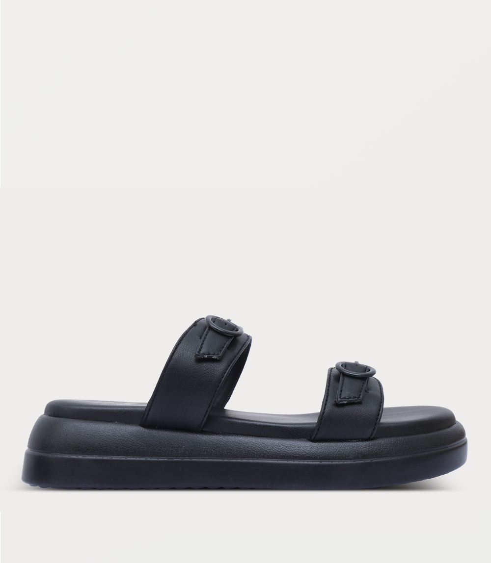 Women Comfort Slipper-BLACK