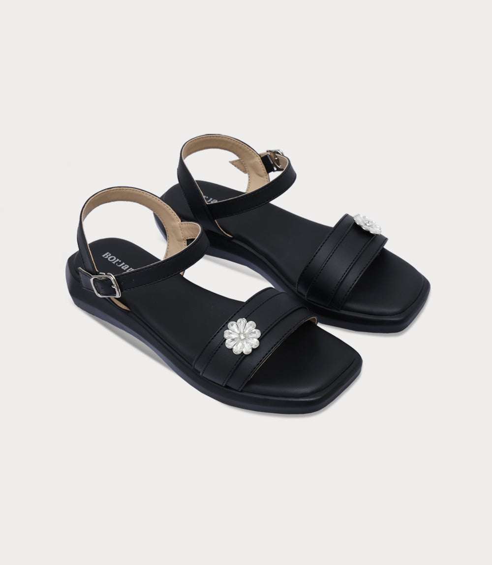 Women Comfort Sandal-BLACK