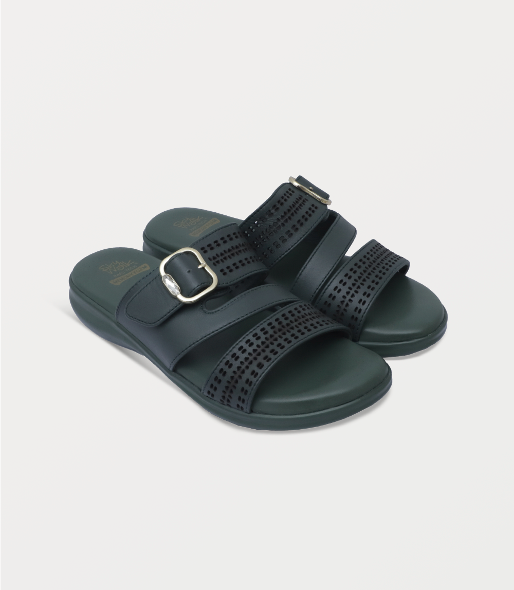 Women Comfort Slipper-GREEN