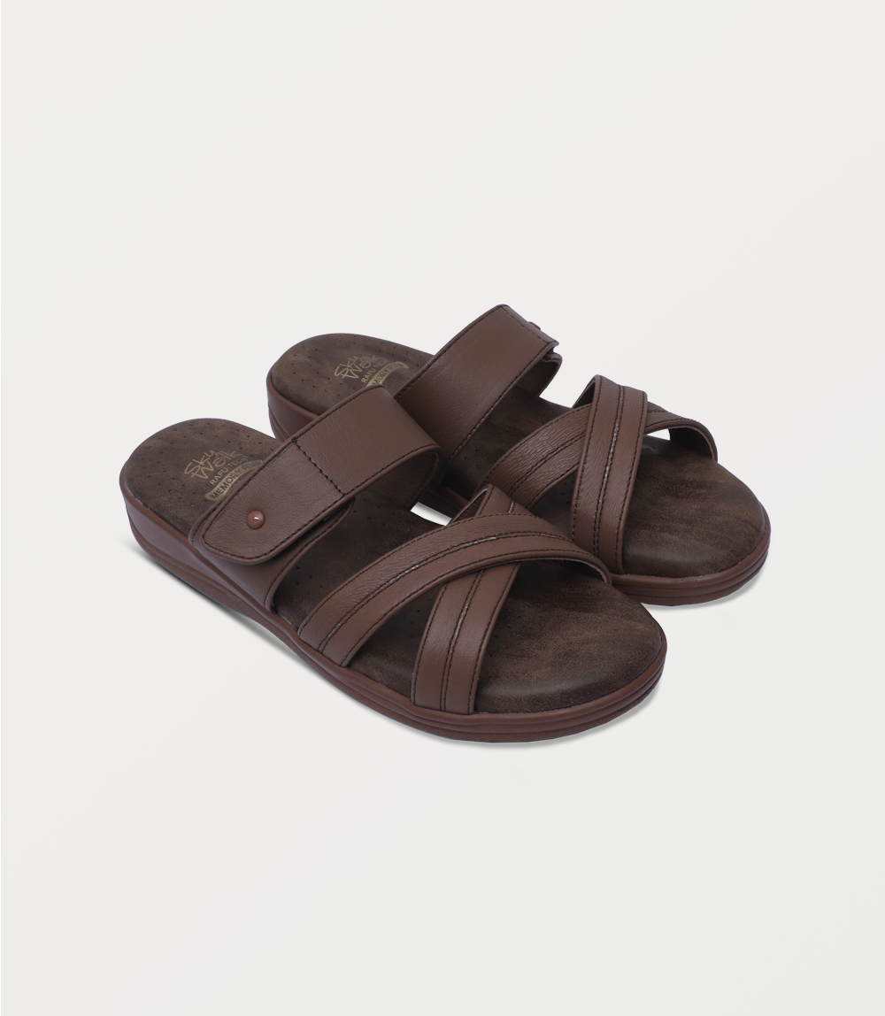 Women Comfort Slipper-BROWN