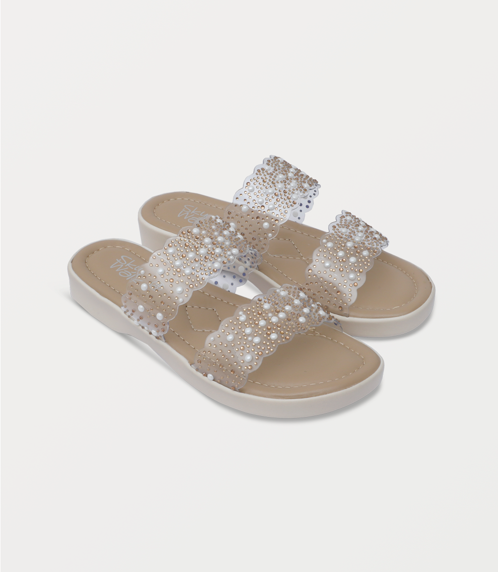 Women Comfort Slipper-BEIGE