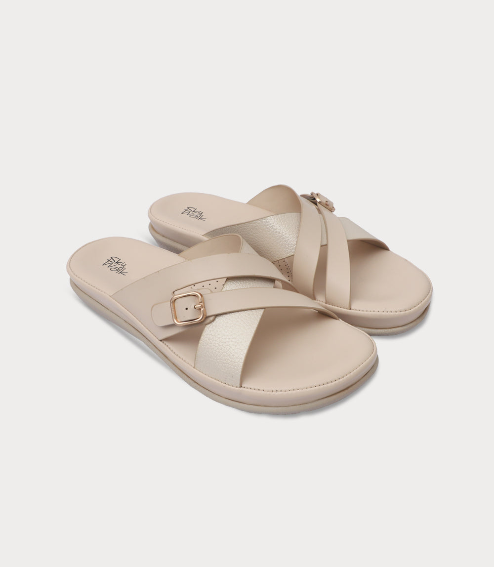 Women Comfort Slipper-IVORY