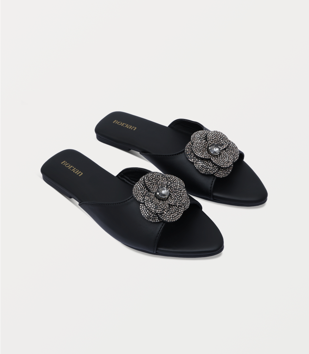 Women Slipper-BLACK