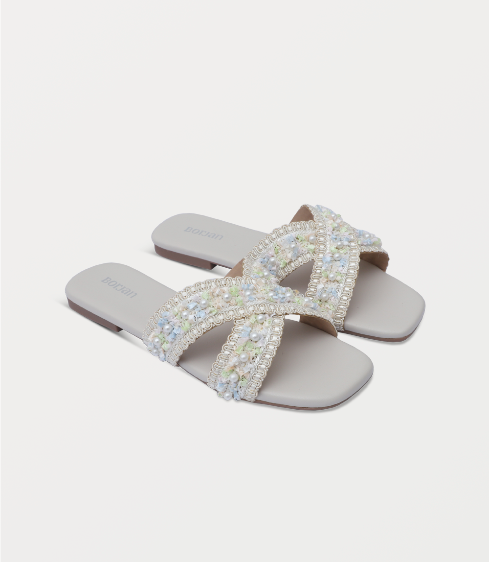 Women Slipper-IVORY