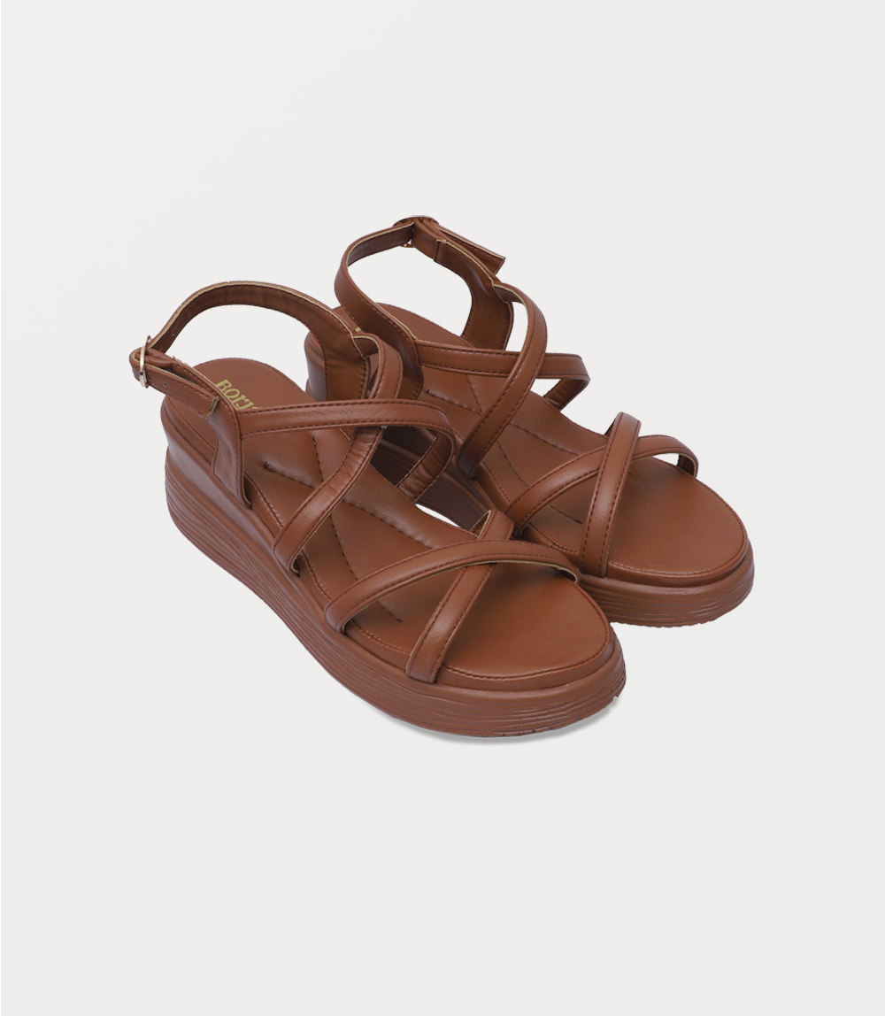 Women Comfort Sandal-TAN