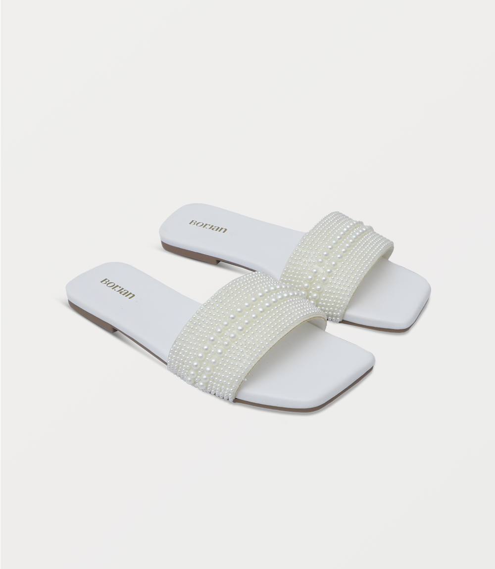 Women Slipper-WHITE