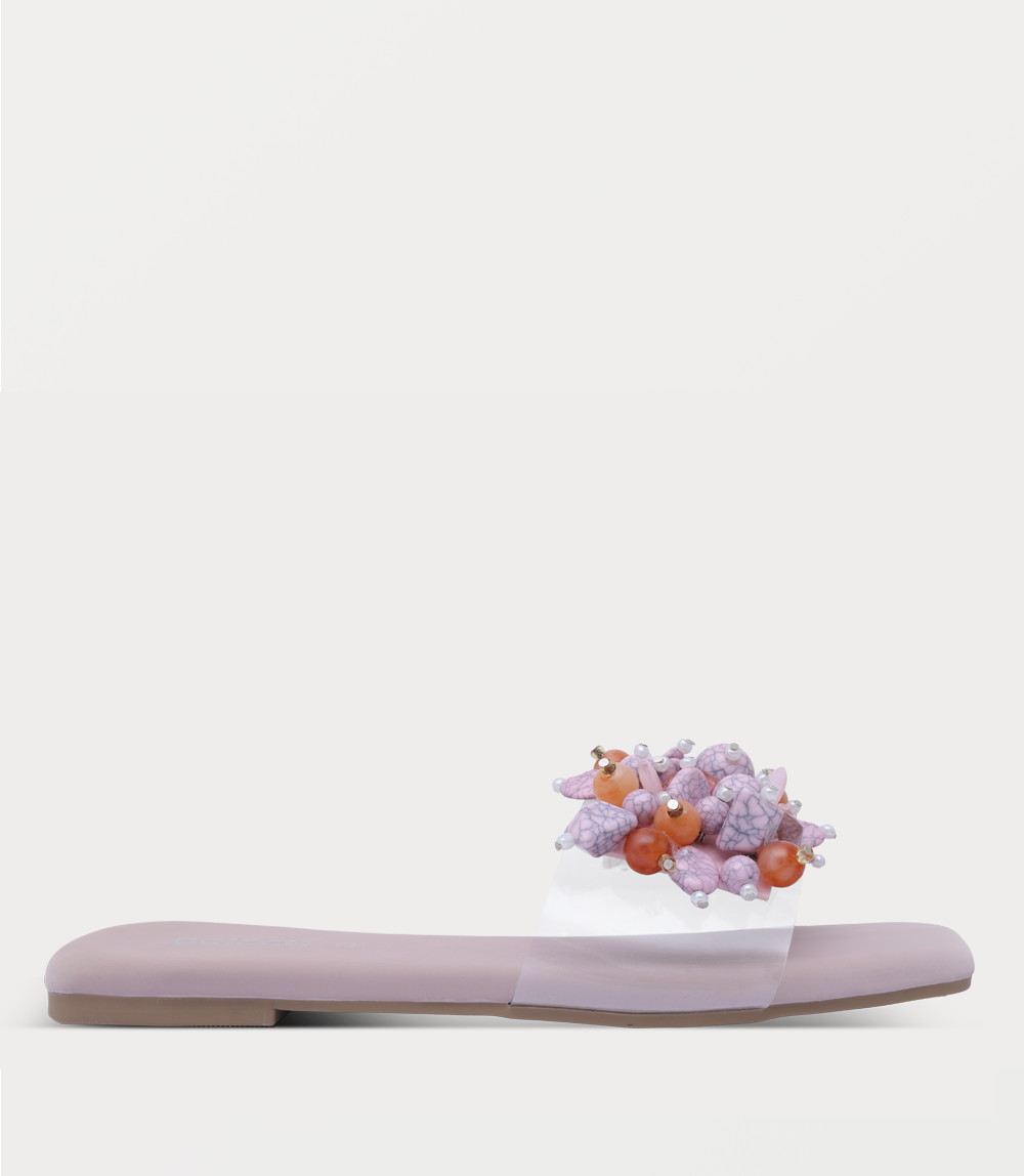 Women Slipper-TEA PINK