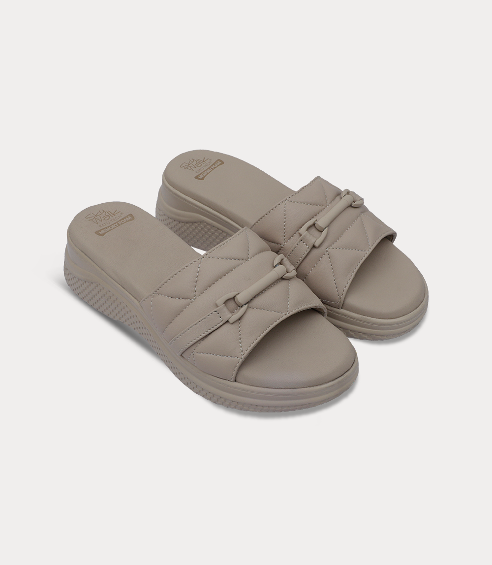 Women Comfort Slipper-FAWN