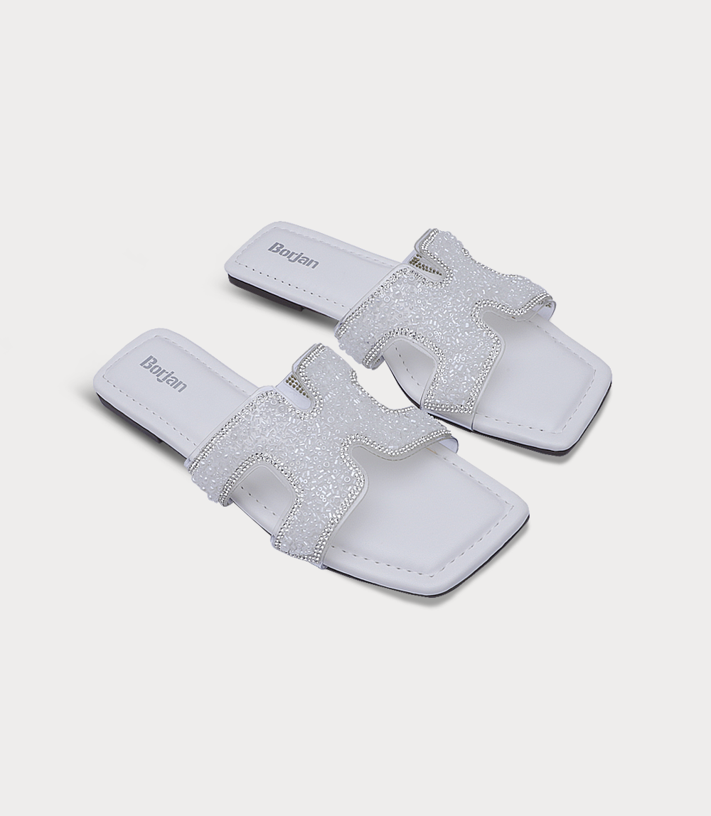 Women Slipper-WHITE