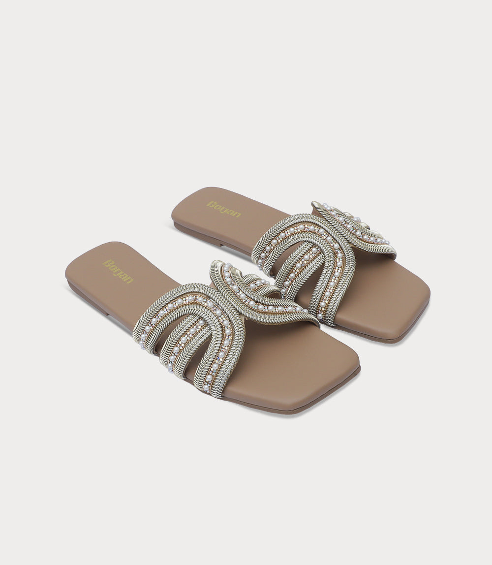 Women Slipper-BEIGE
