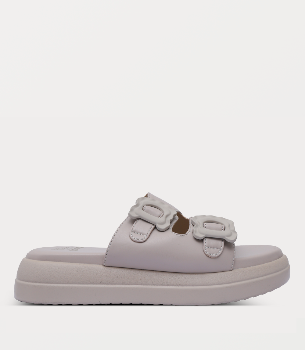 Women Comfort Slipper-KHAKI