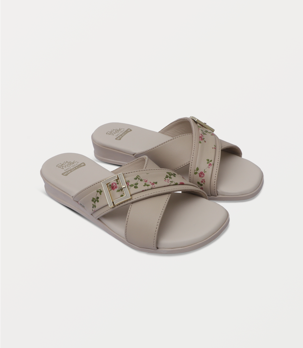 Women Comfort Slipper-FAWN