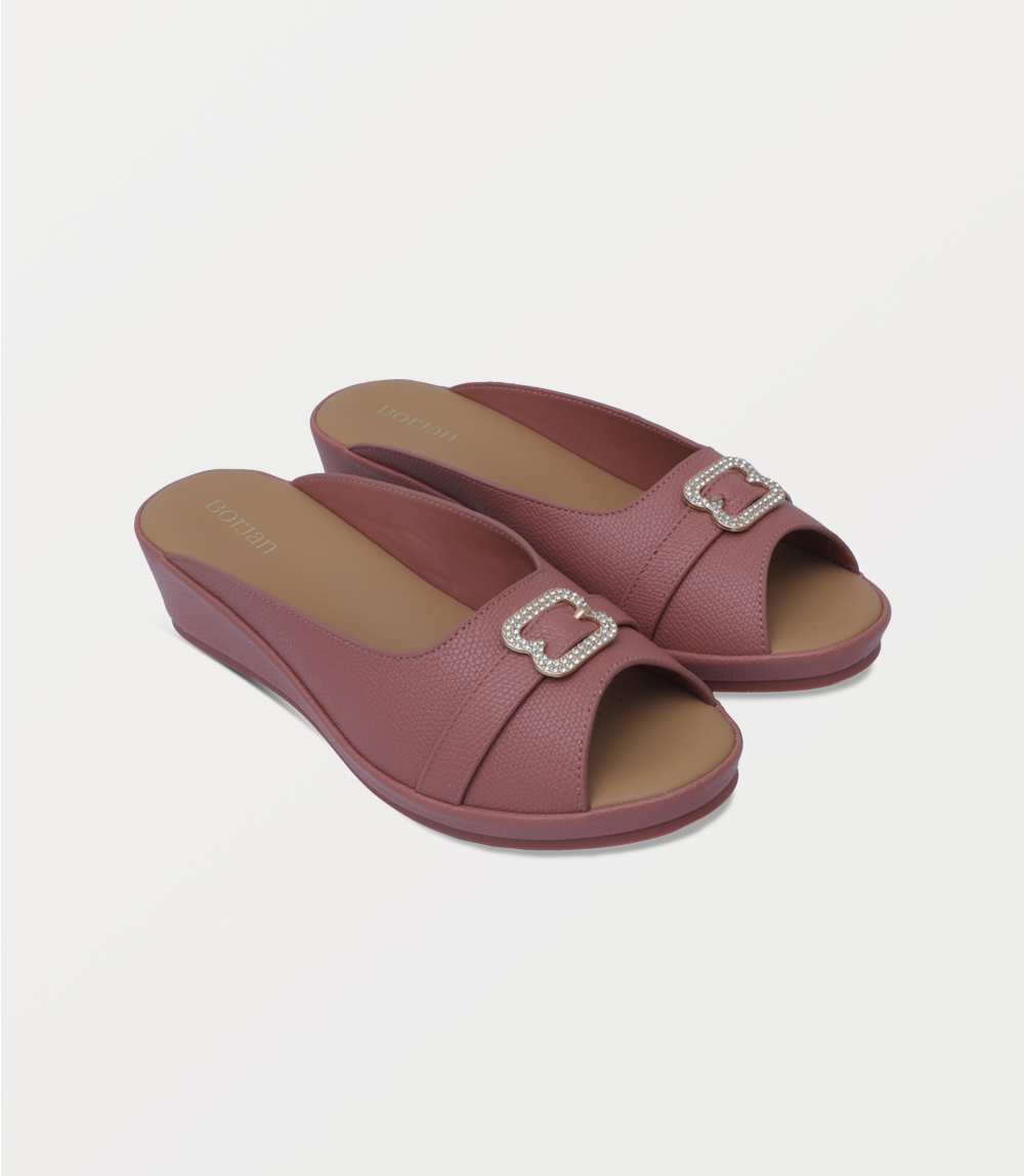 Women Comfort Slipper-ROSE PINK