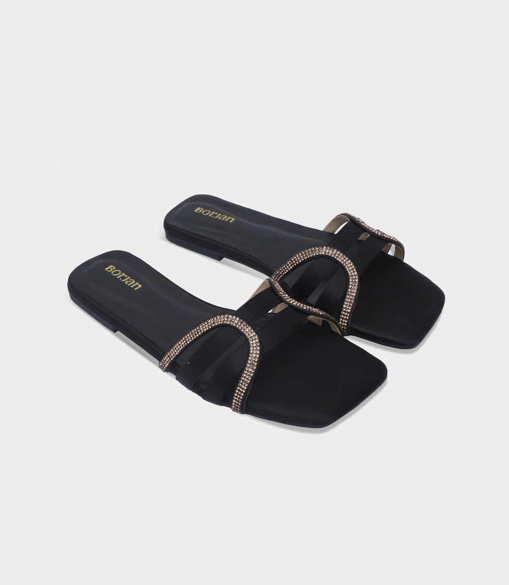 Women Slipper-BLACK