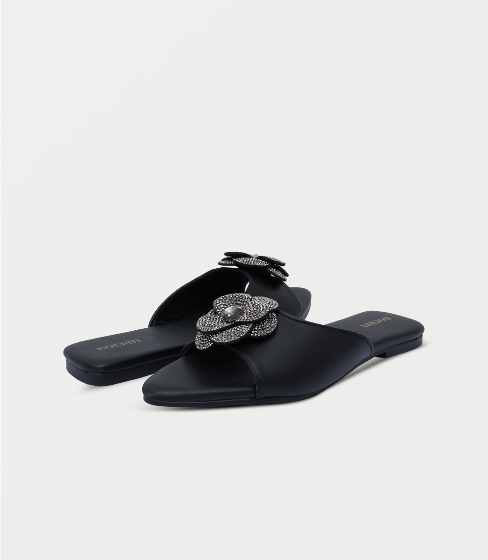 Women Slipper-BLACK