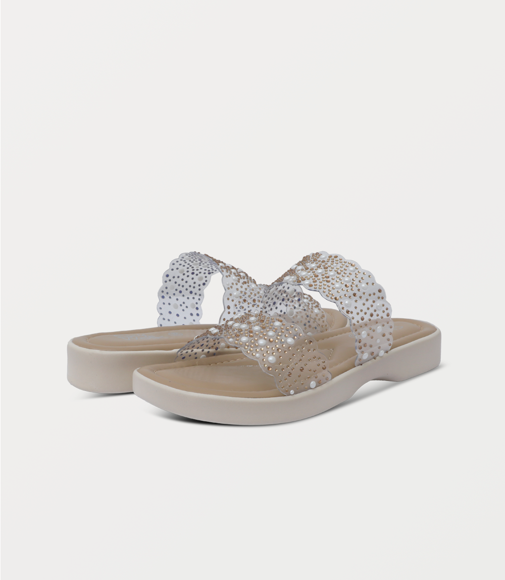 Women Comfort Slipper-BEIGE