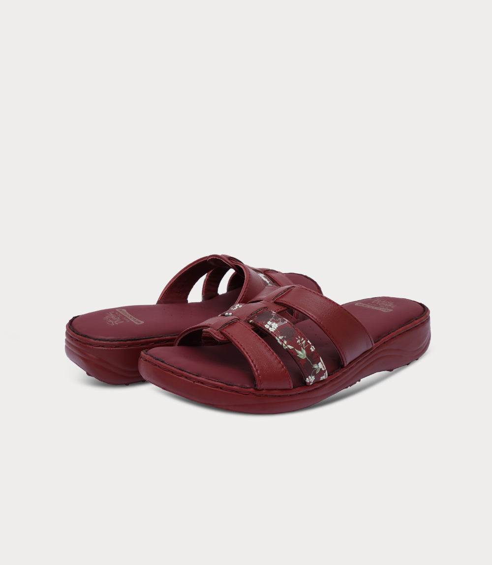 Women Comfort Slipper-MAROON