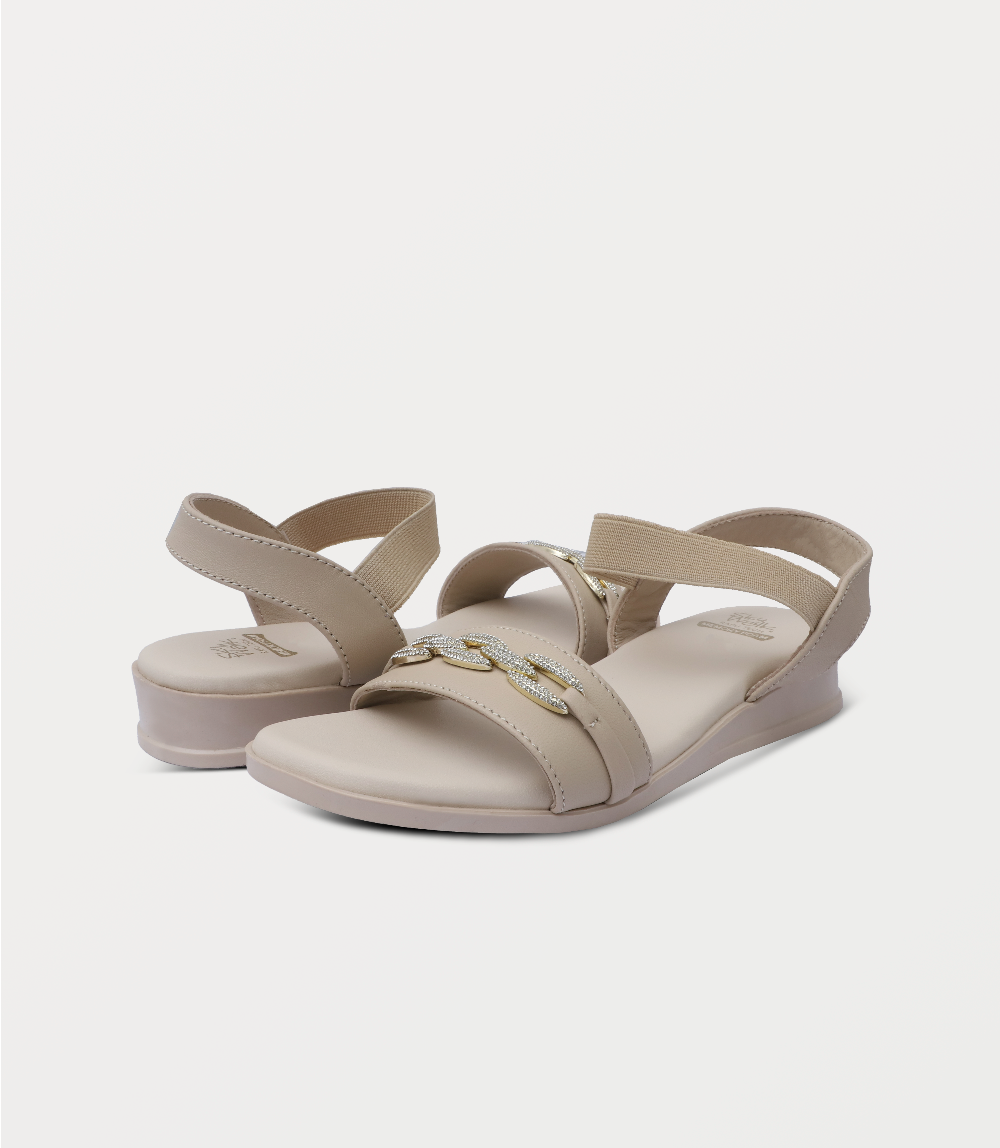 Women Comfort Sandal-FAWN