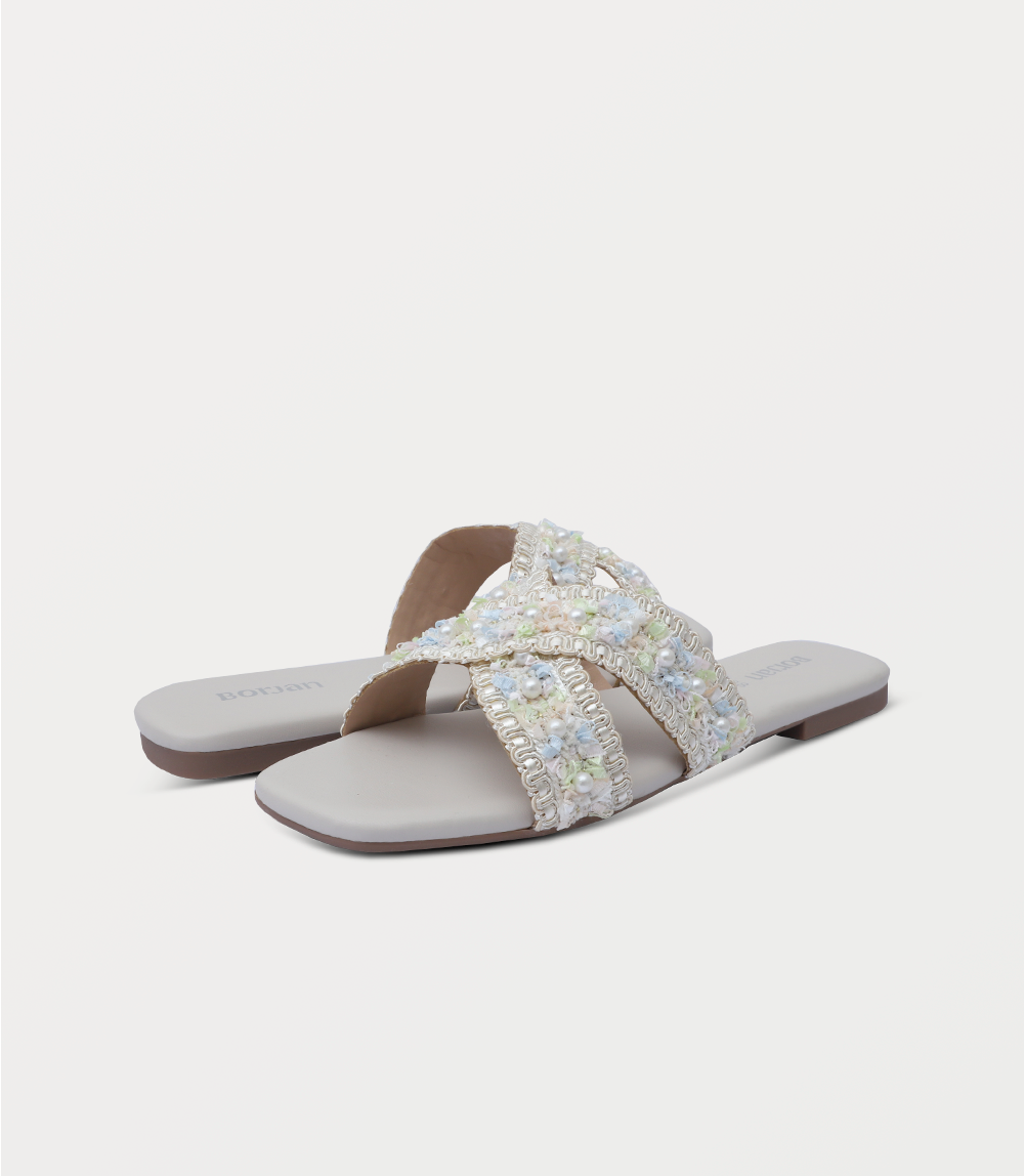 Women Slipper-IVORY