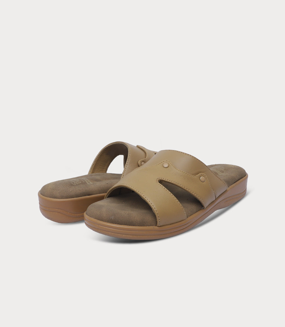 Women Comfort Slipper-MUSTARD