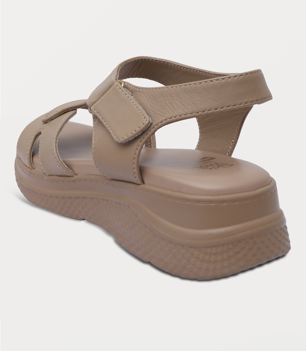 Women Comfort Sandal-BEIGE