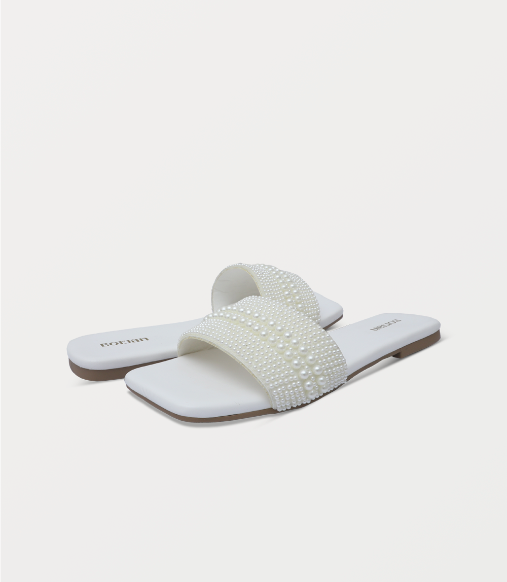 Women Slipper-WHITE
