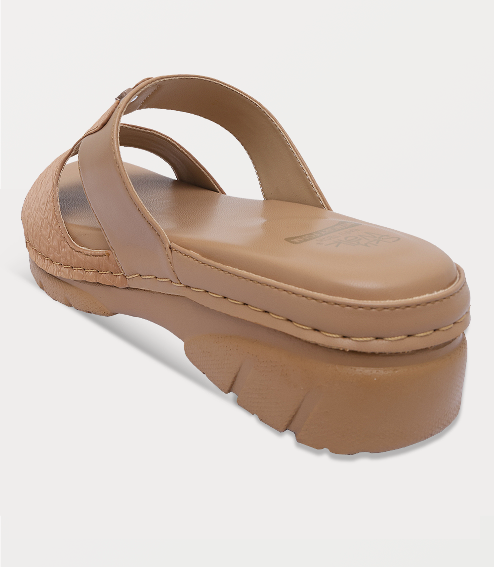 Women Comfort Slipper-BEIGE