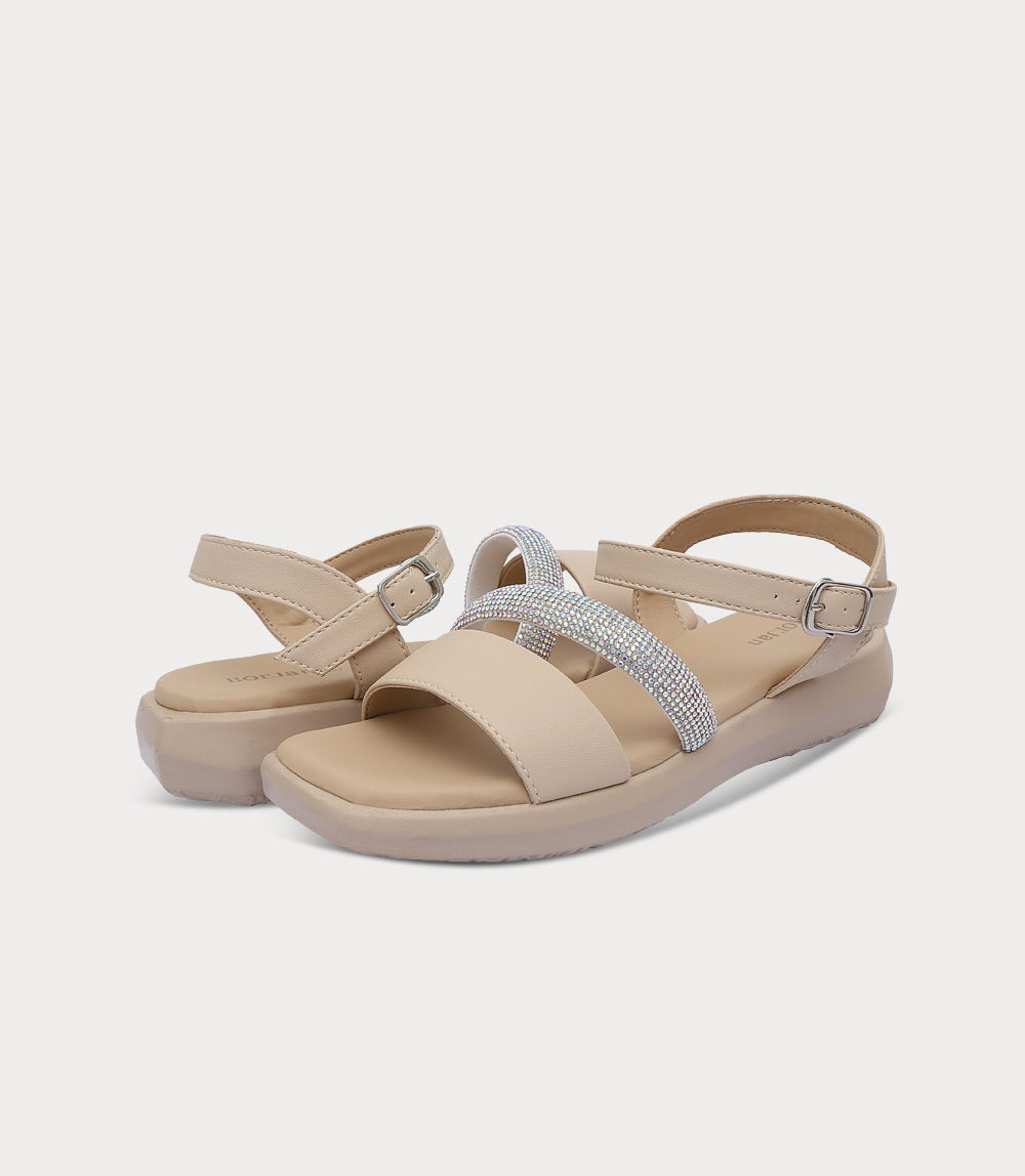Women Comfort Sandal-IVORY
