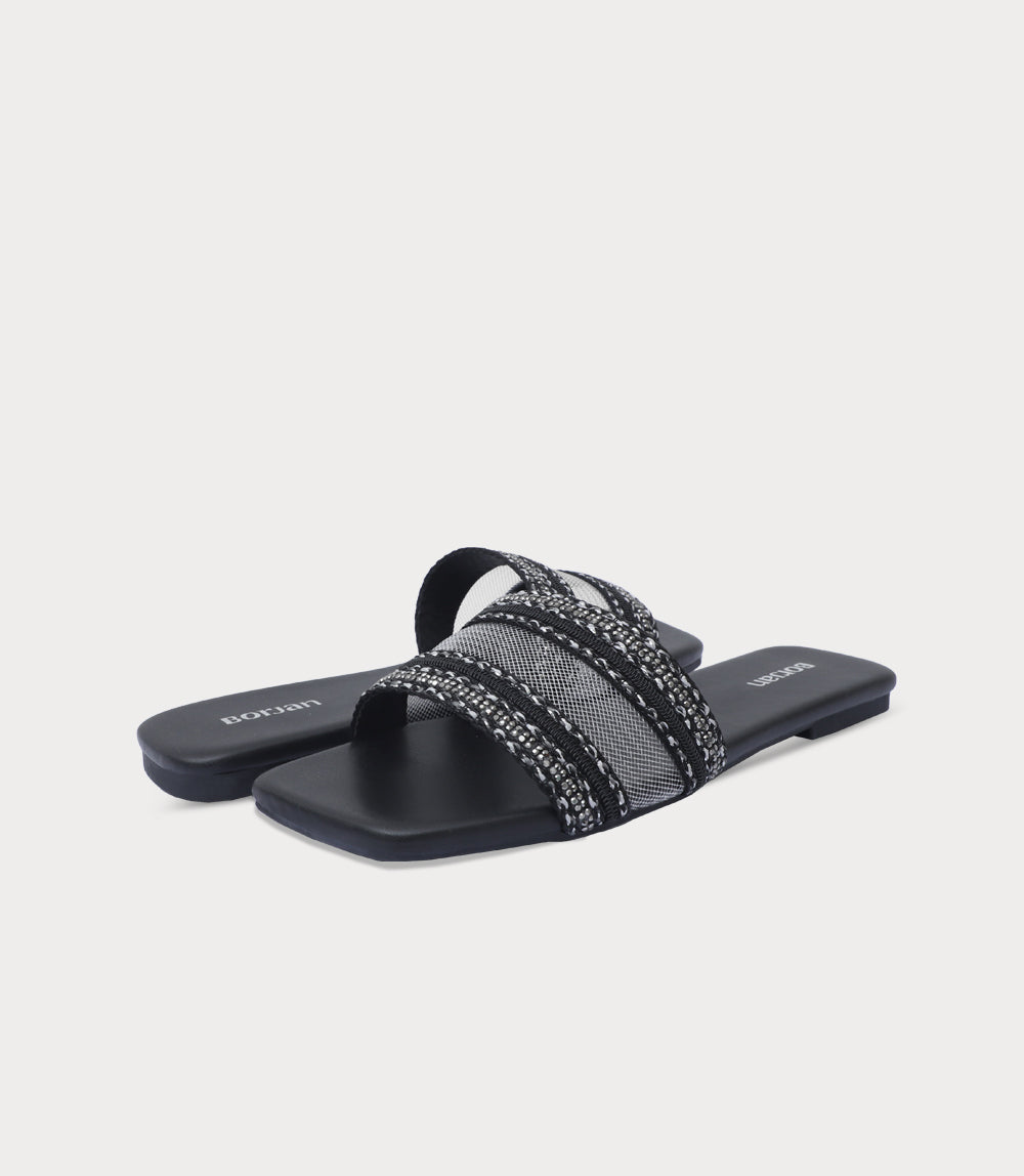 Women Slipper-BLACK