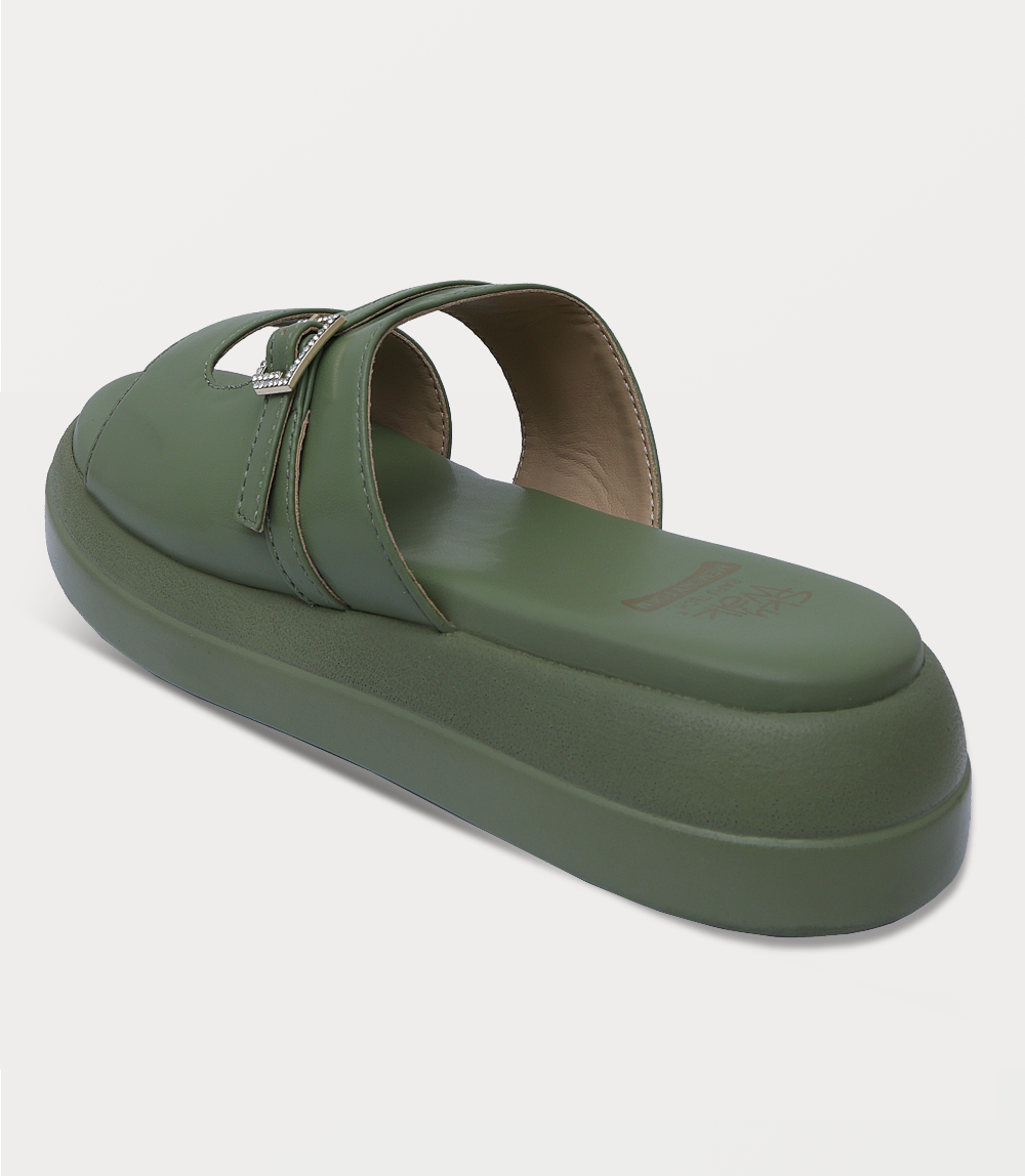 Women Comfort Slipper-GREEN