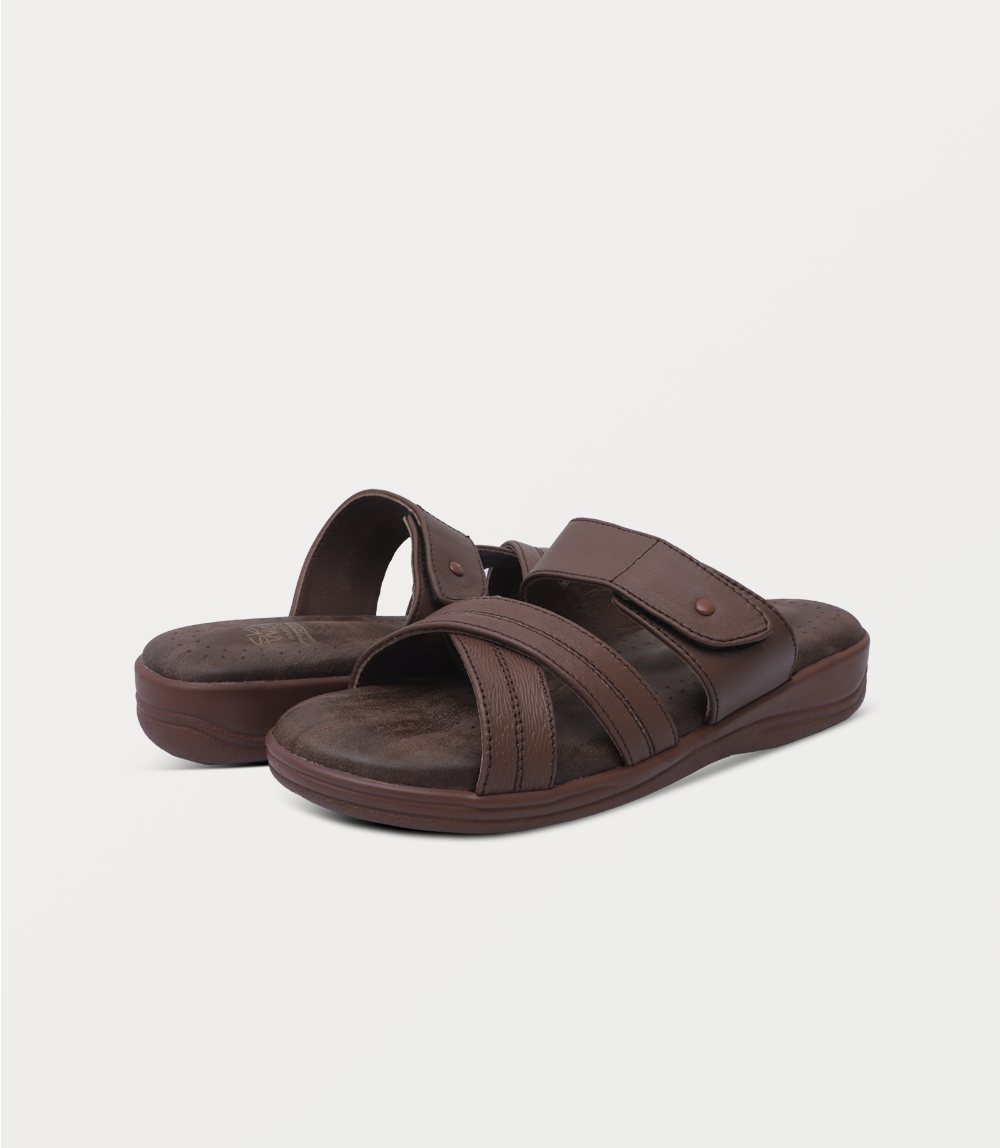 Women Comfort Slipper-BROWN