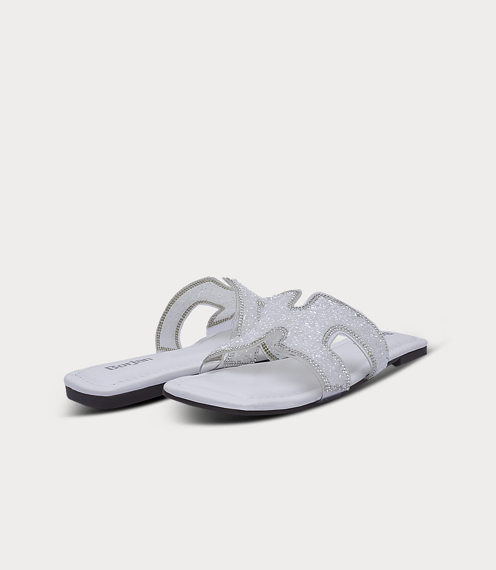 Women Slipper-WHITE