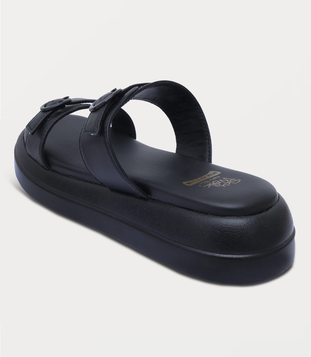 Women Comfort Slipper-BLACK