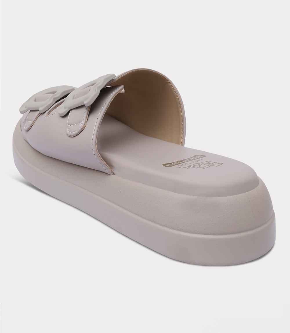 Women Comfort Slipper-KHAKI