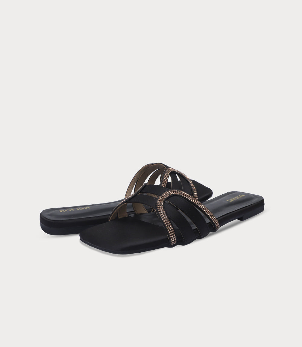 Women Slipper-BLACK