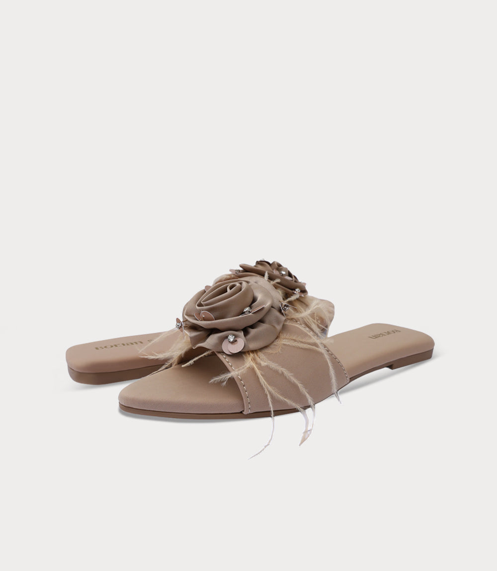 Women Slipper-BEIGE