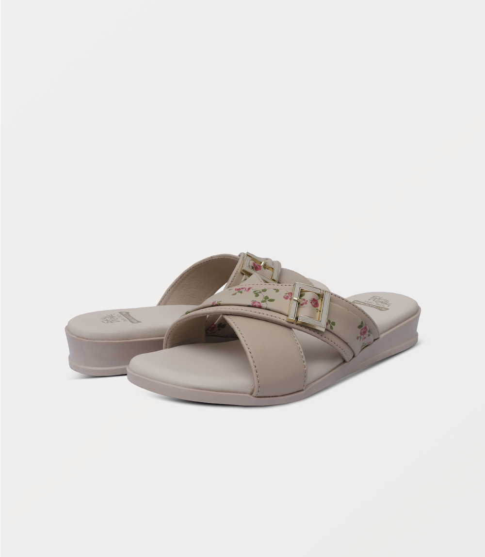 Women Comfort Slipper-FAWN