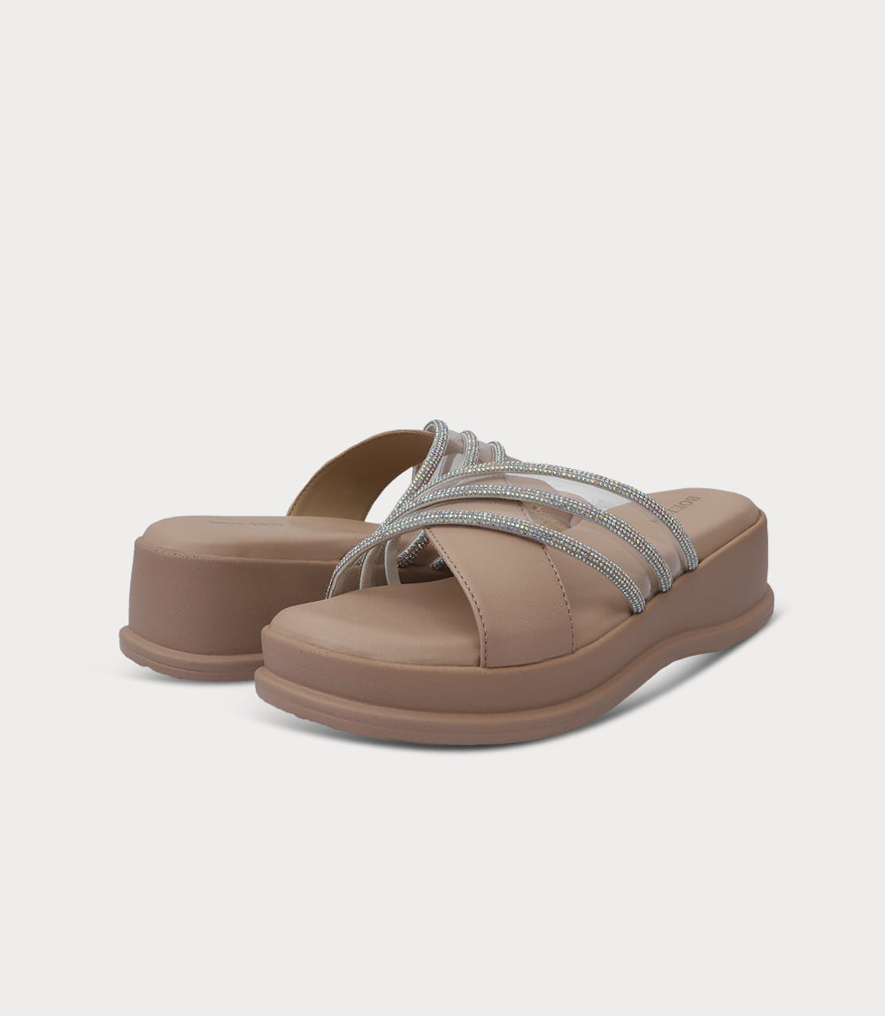 Women Comfort Slipper-BLUSH
