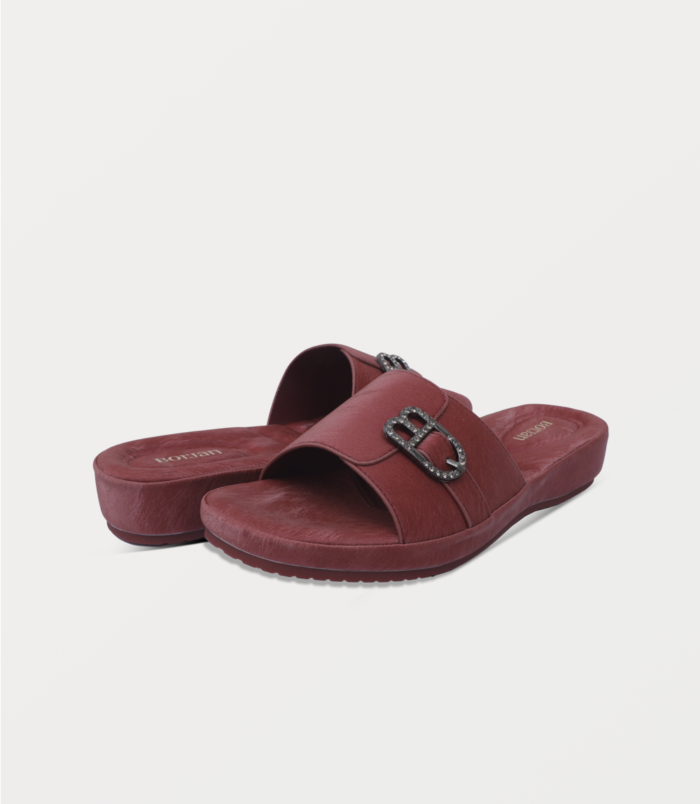 Women Comfort Slipper-MAROON