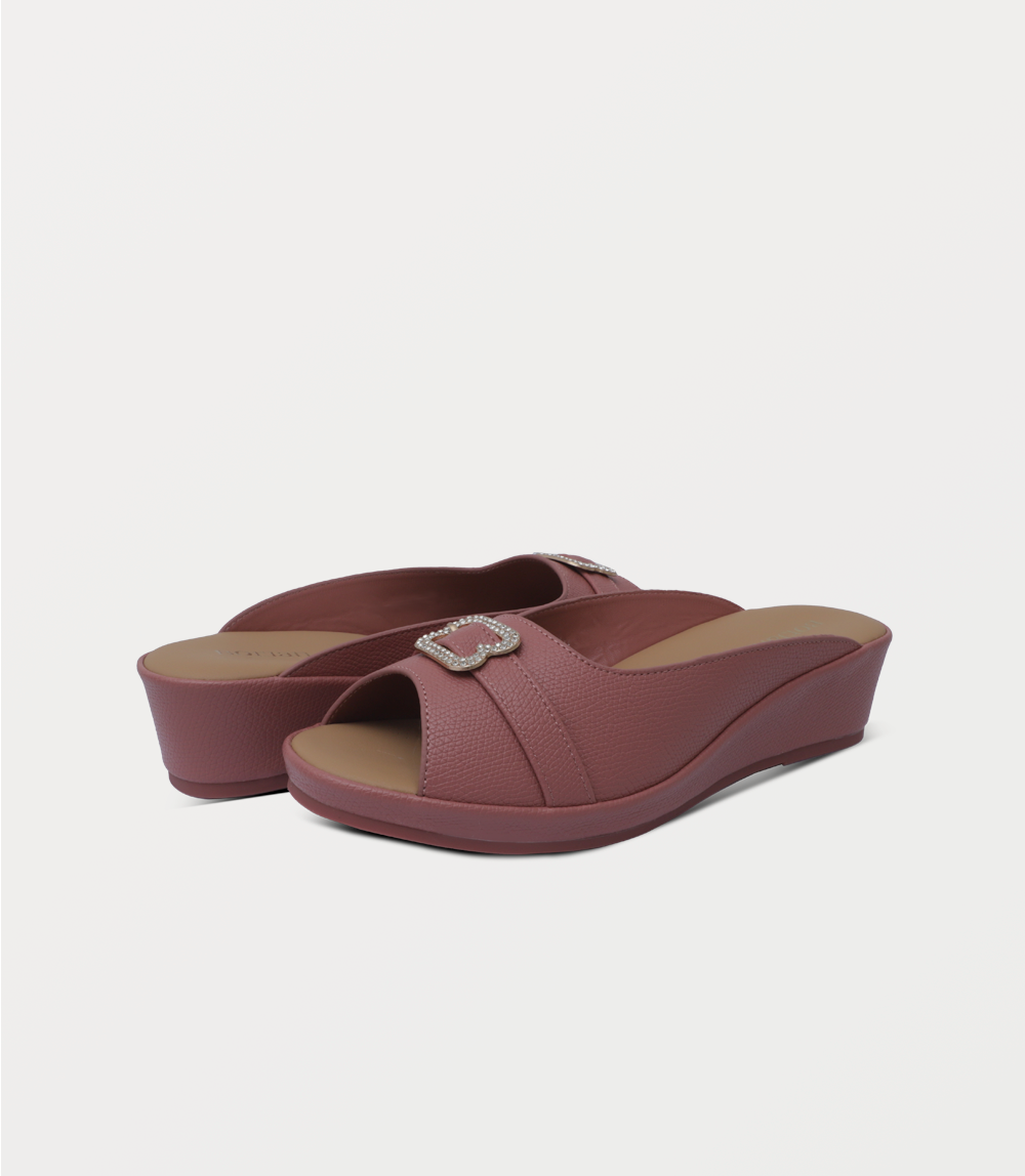 Women Comfort Slipper-ROSE PINK