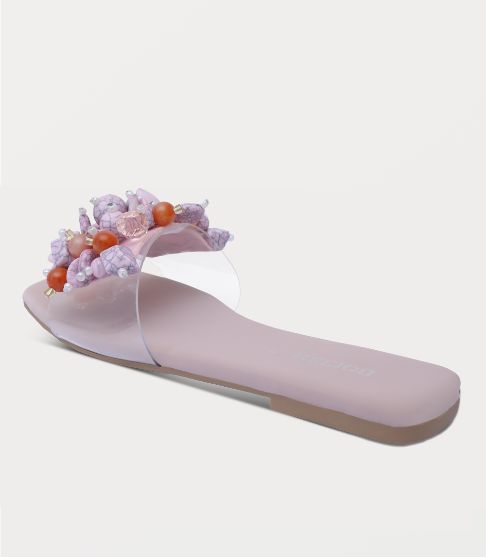 Women Slipper-TEA PINK