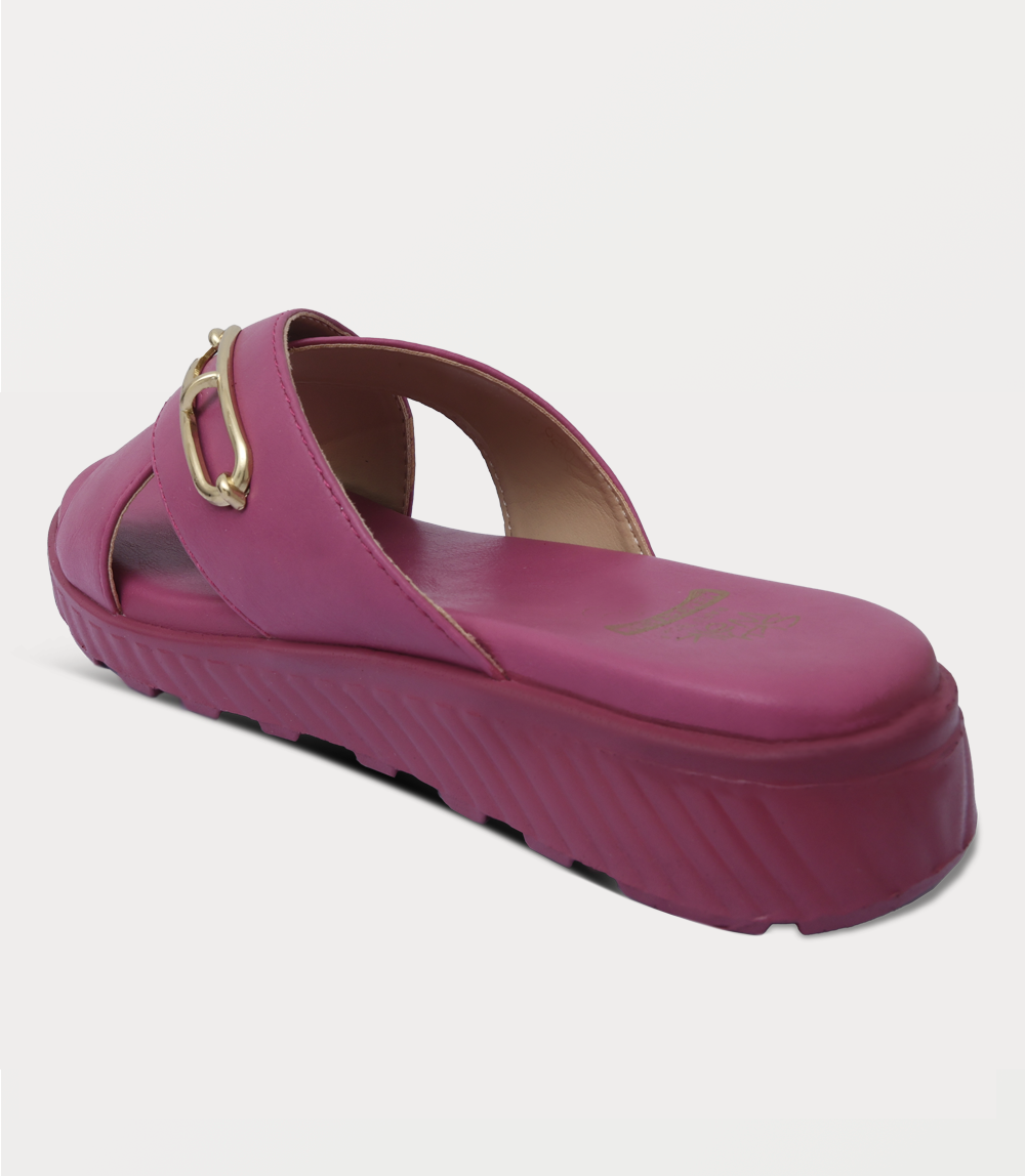 Women Comfort Slipper-MAGENTA