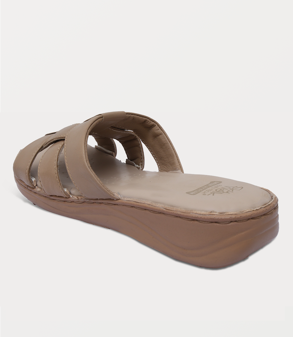 Women Comfort Slipper-BEIGE