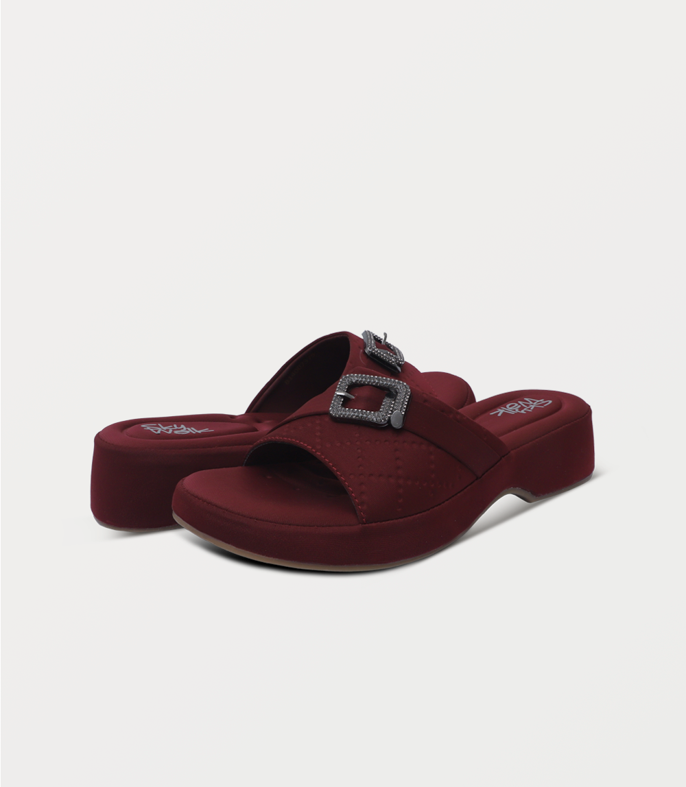 Women Comfort Slipper-MAROON