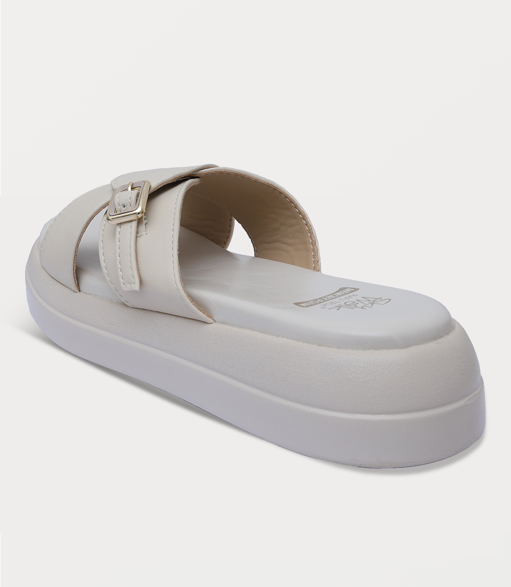 Women Comfort Slipper-IVORY
