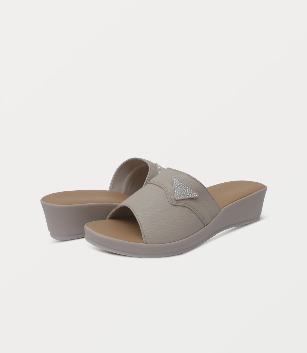 Women Comfort Slipper-BEIGE