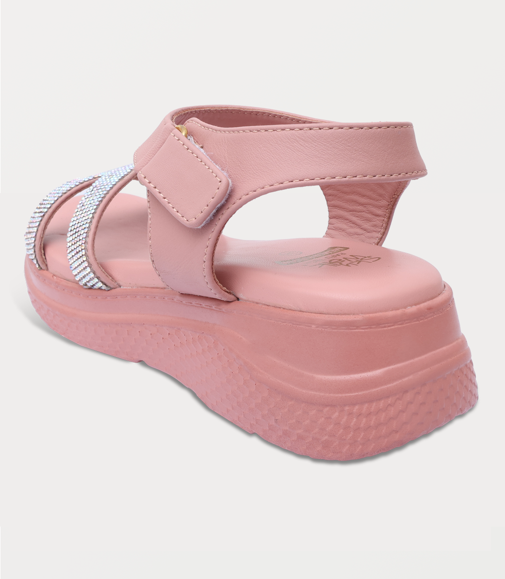 Women Comfort Sandal-TEA PINK