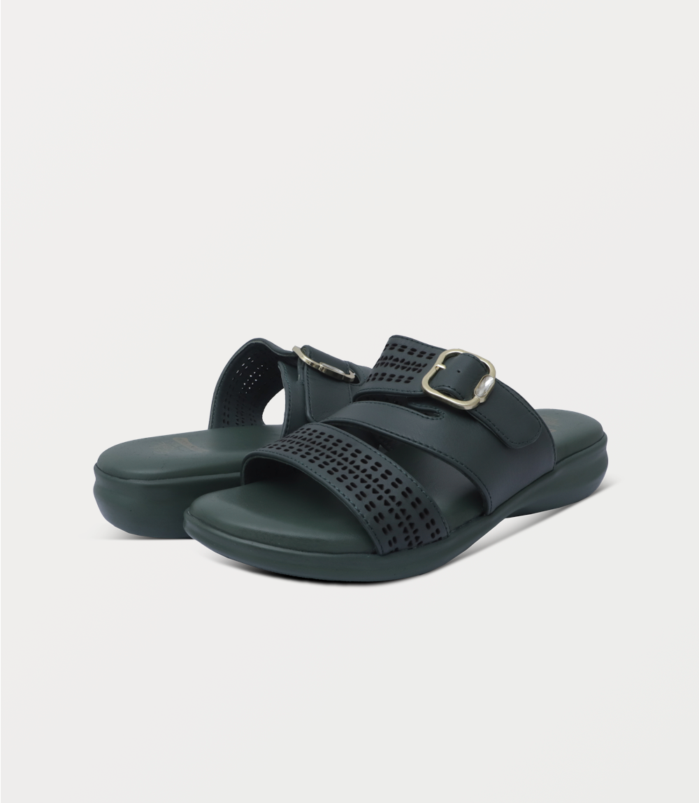 Women Comfort Slipper-GREEN