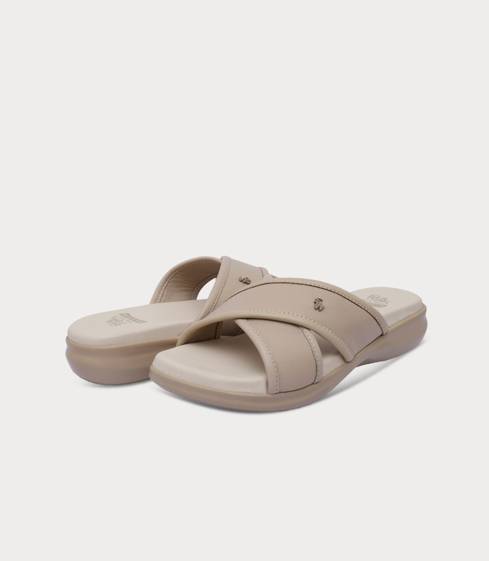 Women Comfort Slipper-FAWN